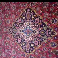 فرش دوازده متری دست بافت قدیمی عتیقه