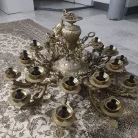 فروش لوستر سقفی برنزی