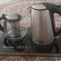 چای ساز صحفه لمسی نو یبار برا امتحان روشن شده