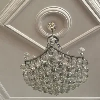 لوستر کریستالی دو عدد  جفتی شش تومن