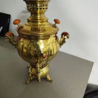 سماور گازی و زغالی ۷ لیتری