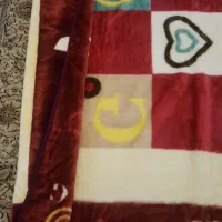 ۲ عدد پتو گل بافت ۲ نفره