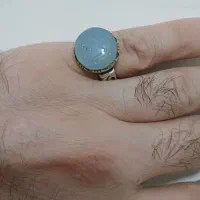 انگشتر عقیق کبود