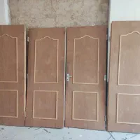 درب چوبی