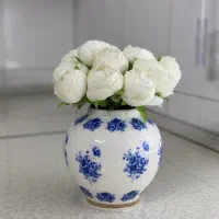 گل و گلدان