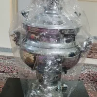 سماور گازی ۶لیتری طرح روسی درجه ۱نو مناسب جهیزیه
