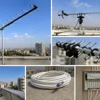 نصب آنتن تلویزیون ثابت و گردان/نصاب تهران
