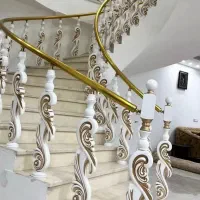 نرده پلیمری کد ۱۰۲ سفید