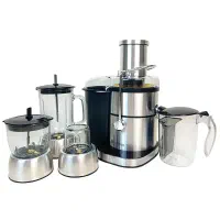 آبمیوه گیر چهار کاره ورد استار لمسی گلویی استیل