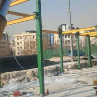 خدمات جرثقیل.هفت تن دکل بلند با ۳۰ متر دکل