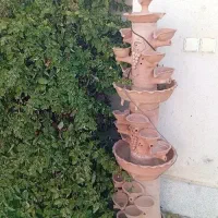 آبنما سفالی سه تکه