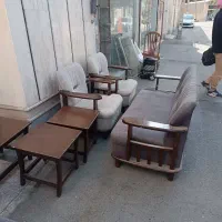 یکدست مبل ۷نفره مینیمال با میز و عسلی