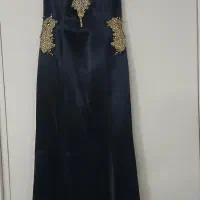 پیراهن مجلسی کار شده