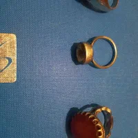 انگشتر درنجف نارنجی مشکی