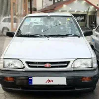 پراید نقره ای