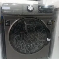 لباسشویی سام۹کیلو گیربکس ۲ساله با ۱برگه چک رحمان