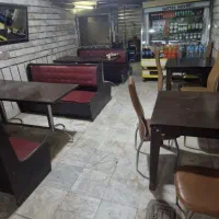 میز و صندلی تابلو چوب