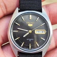 ساعت مچی سیکو اتوماتیک اورجینال بند نیتو مشکی