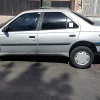 پژو 405 نقره ای