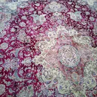 فرش ماشینی ابریشم دستباف گونه مشهد اردهال
