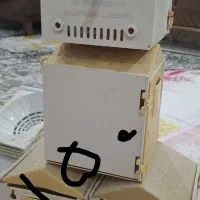 انواع لانه چوبی و دانخوری پرنده ..تکی نمیفروشم