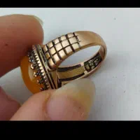 انگشتر نقره نگین عقیق