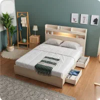 اسپرت تخت دو نفره تخت خواب دونفره درنا باکفی تخت