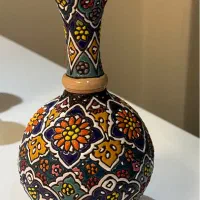 گلدان مینا کاری
