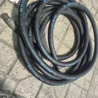 شیلنگ شاتکریت به همراه شیلنگ باد ویک عددگان