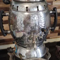 سماور گازی و قوری کتری