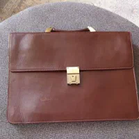 کیف مهندسی قهوه‌ای