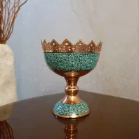 آجیل خوری مسی فیروزه کوب
