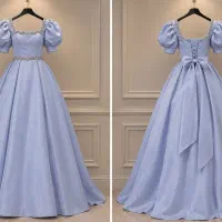 لباس مجلسی عروسکی سایز ۳۸ با ژپون