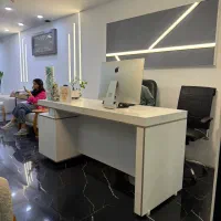 میز کانتر پیشخوان اداری ام دی اف