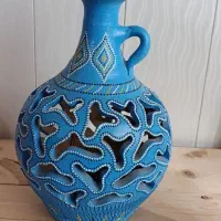 گلدون سفالی دستساز