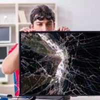 خرید تلویزیون شکسته سوخته خراب به بهترین قیمت