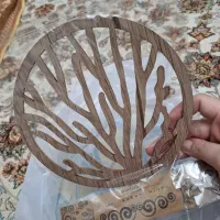 زیر قابلمه ای چوبی