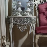 آینه شمعدان فلزی