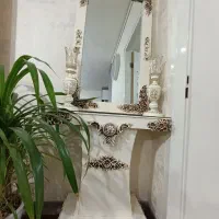 فروش آیینه و شمعدان در حد نو
