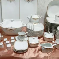 سرویس ظرفای چینی و سرویس قابلمه نسوز و نچسب