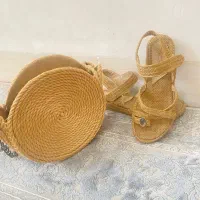 ست کیف و صندل کنفی