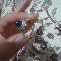 انگشتر نقره ایتالیا دست دلبر وزن ۷گرم وزنشه