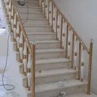 حفاظ راه‌پله استیل