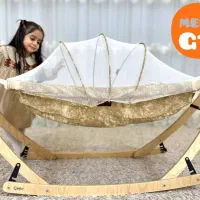 فروش گهواره بانوج ننو چوبی به قیمت عمده