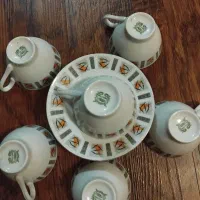سرویس چایخوری چینی عتیقه قدیمی