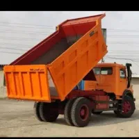 حمل شن شسته ومصالح ساختمانی با بنز کمپرسی