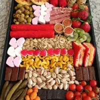 فینگر فود/سینی مزه/شام/انواع پک