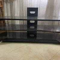 میز تلویزیون  شیشه ای