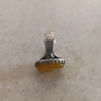 انگشتر نقره ۹۲۵با نگین شرف