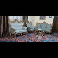 باسلام یک دست مبل تمیز ودوتخته فرش ۹متری